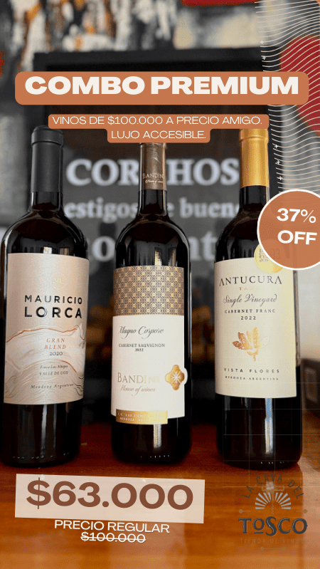 Combo Premium | Alta Gama (Bandini + Lorca + Antucura)
