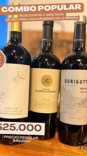 Combo Popular Diciembre | Los 3 Tintos Infalibles