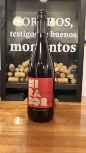 Mauricio Lorca El Mirador Bajo Alcohol Malbec Ancellotta