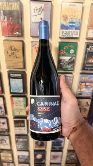 botella de Carinae 225E Malbec, vino tinto 100% Malbec de Luján de Cuyo, Mendoza, disponible en La Cava del Tosco